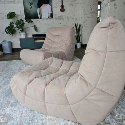 Напольные кресла без каркаса. Отзыв с фото и рейтингом 5 звезд.